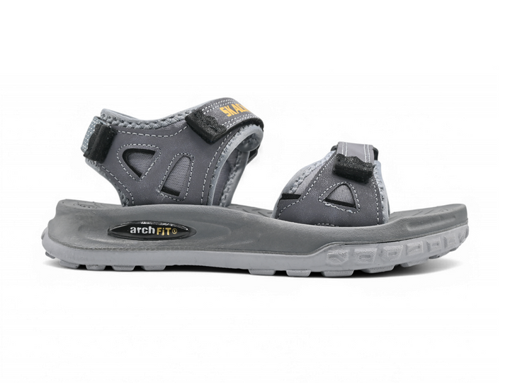 light grey sandals for boys (side)