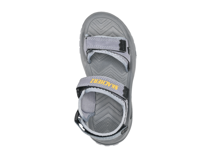 light grey sandals for boys (top)