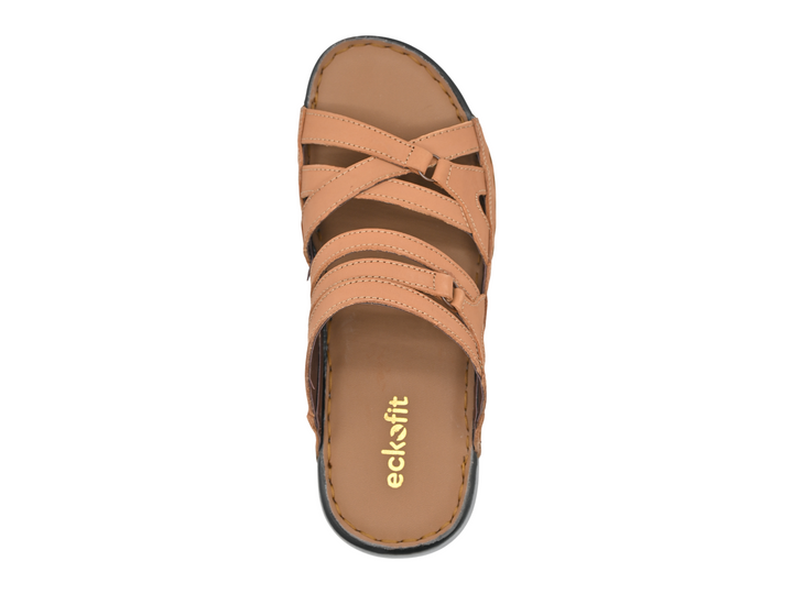 soft mustard slippers for men (top)